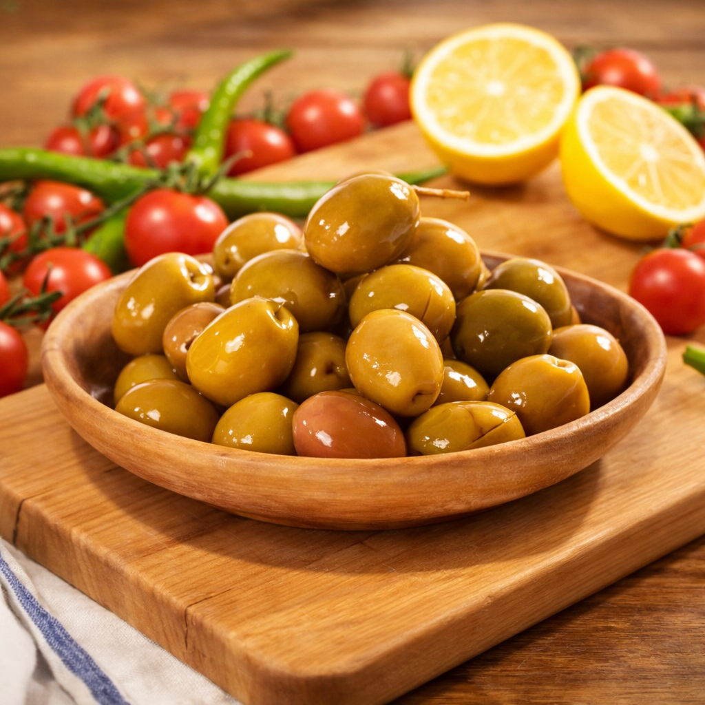 Çizik Yeşil Zeytin